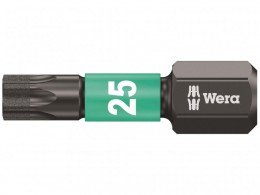 Wera 057625 Impaktor Bit-box 25mm Tx25 Pack 10 £33.99